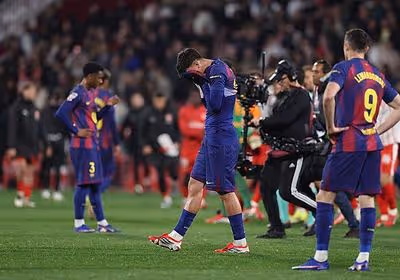 El Barça se derrumba en Montilivi