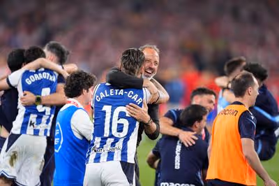 Pellegrino Matarazzo hace historia con la Real y se emociona: “Es el mejor día de mi carrera”