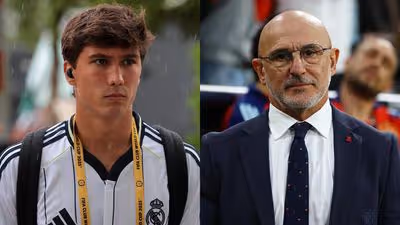 Luis de la Fuente se moja sobre llamar a Gonzalo a la Selección: