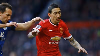 Di María arremete contra Louis Van Gal... ¡con el apoyo de Ander Herrera!