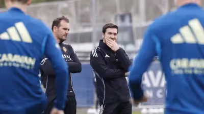Gabi Fernández, ante la falta de puntería del Real Zaragoza: