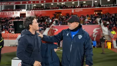 Rubi, entrenador del Almería, sobre Jorge Pulido: