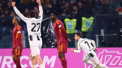 La Juventus renace en Roma