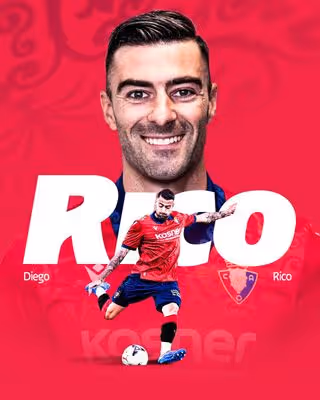 Diego Rico, segundo fichaje de Osasuna