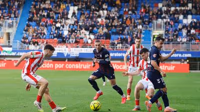 Resumen y goles del Eibar vs. Sporting de LaLiga Hypermotion