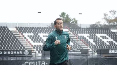 Rubén Díez, una gran noticia en el Ceuta