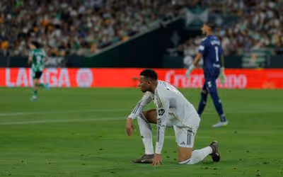 Mbappé da el susto en La Cartuja