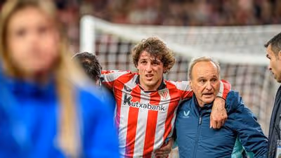 Unai Gómez, con una contusión ósea