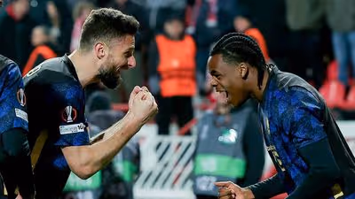 Giroud obra una hazaña