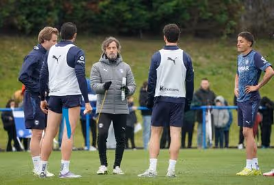 Sánchez Flores: “Queremos mandar al equipo arriba”