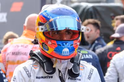 Accidente de Sainz con Albon: “Bloqueo y me lo llevo puesto...”