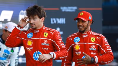 Leclerc: “No tengo que darle ningún consejo a Hamilton”