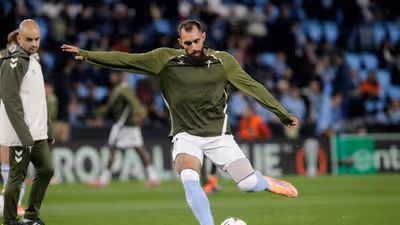 Borja Iglesias está al límite