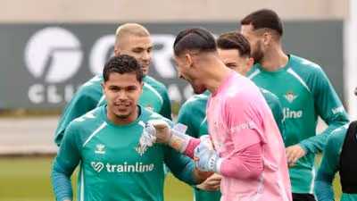 Cucho y Chimy estarán el sábado contra el Rayo Vallecano