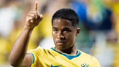 Com Ancelotti, Endrick jogou menos que goleiro reserva no Real e fica fora do top 10 entre atacantes na Seleção