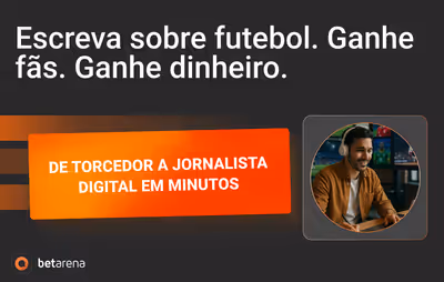 Você fala de futebol.
Agora pode ser pago para isso.