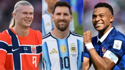 Messi, Mbappé e Haaland travam disputa emocionante por artilharia da Copa