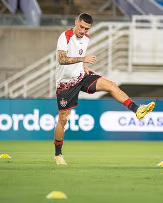 Vitória conta com Baralhas escalado como titular na final da Copa do Nordeste contra Fortaleza