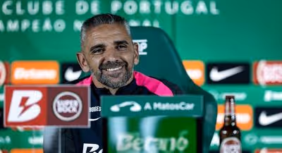 Treinador do Sporting recusa pressão frente ao Moreirense