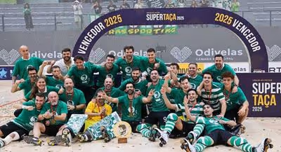 Sporting conquista Supertaça de hóquei em patins