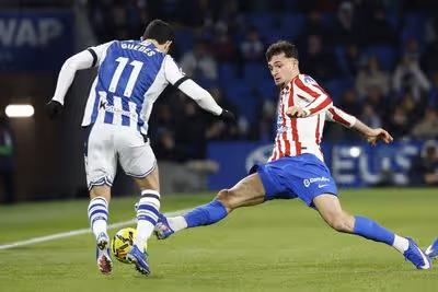 Gonçalo Guedes marca e empata Atlético Madrid