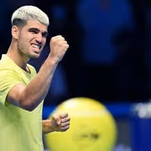 Alcaraz mais perto das 'meias' das ATP Finals em grupo com tudo em aberto