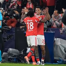 Richard Ríos já marca na Europa