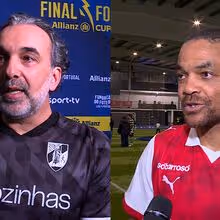 V. Guimarães e Sp. Braga na final da Allianz Cup? Flávio Meireles e Meyong querem discutir o troféu