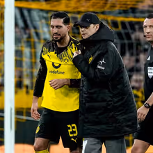 Emre Can lesiona-se frente ao Bayer Munique e não joga mais esta época