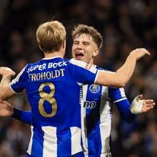 Froholdt e Pietuszewski: sintonia perfeita no golo