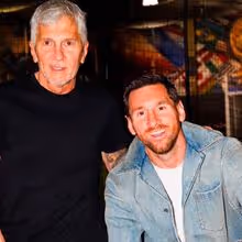 A emotiva mensagem de Messi para o pai: «Tenho bastantes dúvidas de que vá continuar a jogar por muito mais tempo...»