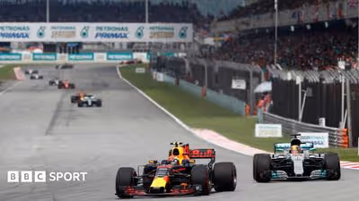 Malaysia set to host F1 race in October