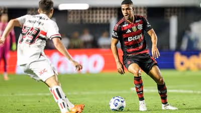 Com direito a golaços, São Paulo e Flamengo empatam na Vila Belmiro
