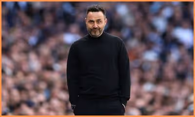 De Zerbi explains what he told Djed Spence amid uncertainty over his Tottenham future