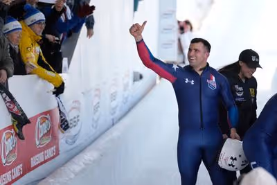 Bobsledder, Maine native Frank Del Duca selected as Team USA flag bearer