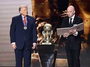 Trump warns Iran's soccer team should skip FIFA World Cup 'for their own life and safety'