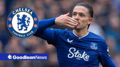 Everton loanee Jack Grealish reacts to Chelsea star's new contract agreement