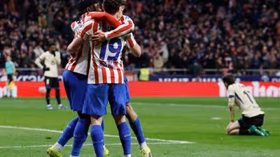 Atlético de Madrid goleia Barcelona nas