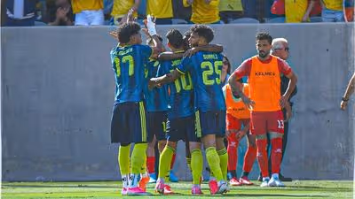 Com dois gols de Arias, Colômbia vence Jordânia em amistoso pré-Copa