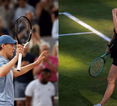 Primeiro dia de Wimbledon tem Sinner e Sabalenka como principais atrações