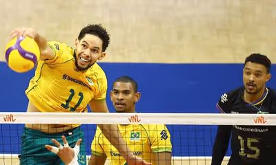 Brasil vence Bélgica e engata segunda vitória na VNL Masculina