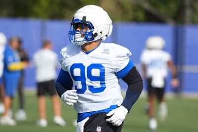 Aaron Donald Plans to Make Rams Debut vs. Giants, Eyes Full Return at SoFi