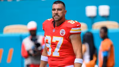 Travis Kelce Shows Up at Progressive Field as Guardians Close Out ALDS