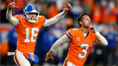 Sam Darnold's Overtime Interception and Constant Pressure Define Seahawks' 17-14 Loss in Denver