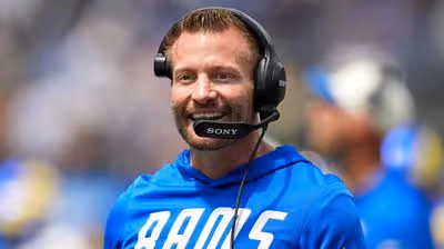 Aaron Donald’s Week 1 availability remains in doubt after practice absence, Sean McVay says