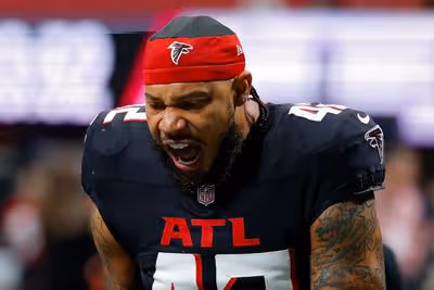 Falcons place JD Bertrand on injured reserve, promote Josh Woods to 53-man roster