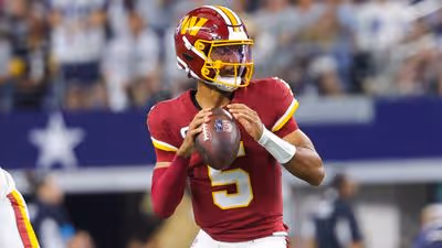 Commanders Turn To Marcus Mariota After Jayden Daniels’ Elbow Injury; Leadership, Continuity Highlighted