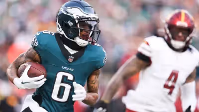 DeVonta Smith’s Weeklong Hamstring Issue Forces Eagles to Shift Game Plan vs. Rams