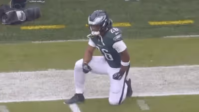 Saquon Barkley's hamstring leaves Philadelphia Eagles' game plan uncertain vs. Rams