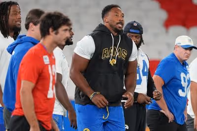 Myles Garrett to have knee surgery, placed on injured reserve; Rams face immediate defensive recalibration
